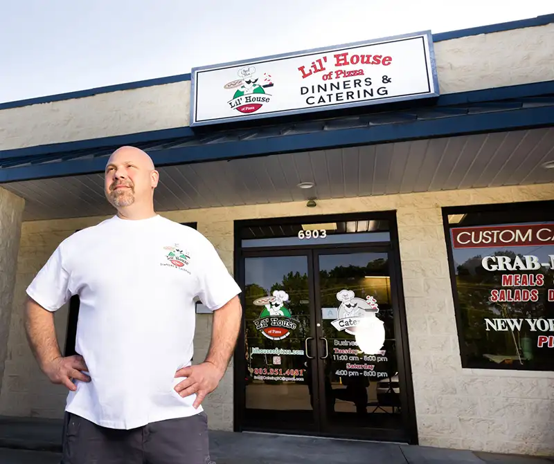 Chef Tom Lil House of Pizza